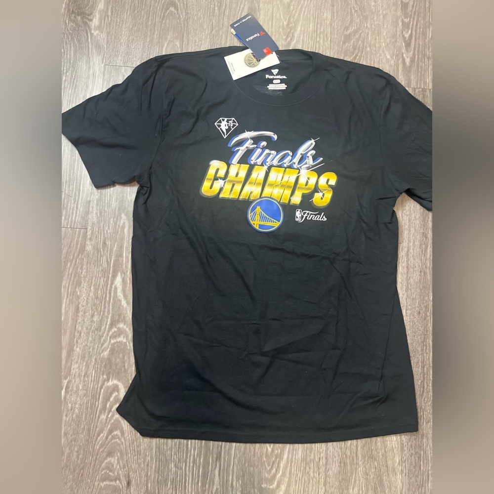 Golden State Warriors Fanatics 2022 NBA Finals Champions  Tshirt Sizes L, 3XL